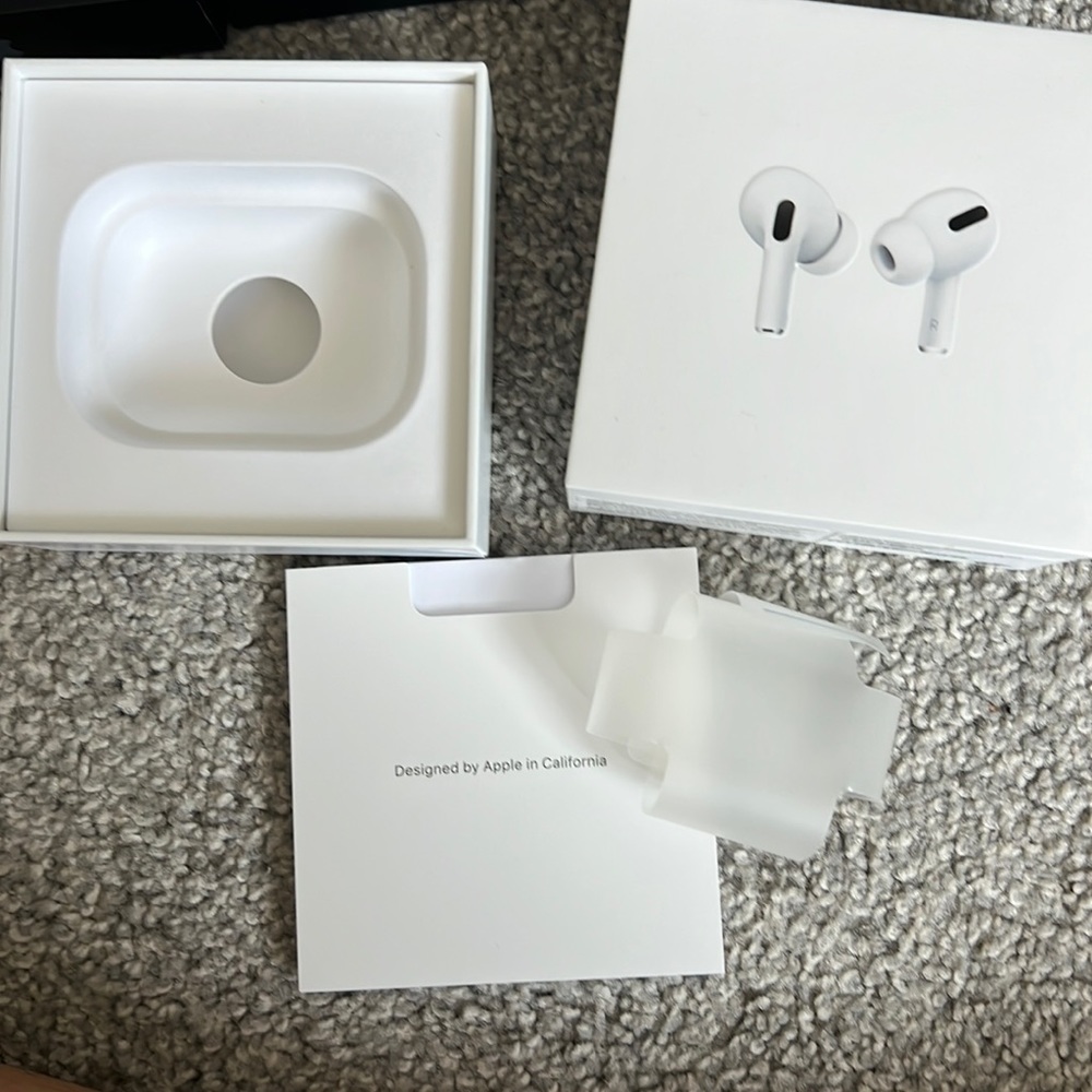 Empty AirPod pro box